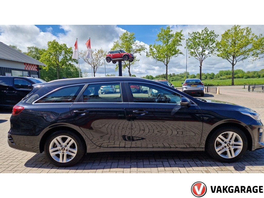 Kia Ceed Sportswagon 1.0 T-GDi DynamicL. (bj 2021), Auto's, Gebruikt, Euro 6, Zwart, Origineel Nederlands