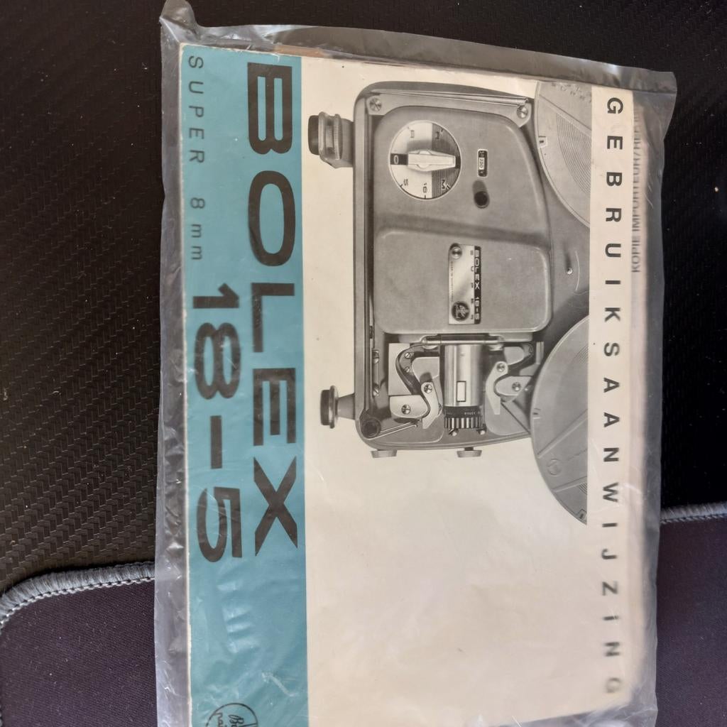 Bolex 18-5 Super 8 mm projector met handleiding, Ophalen of Verzenden