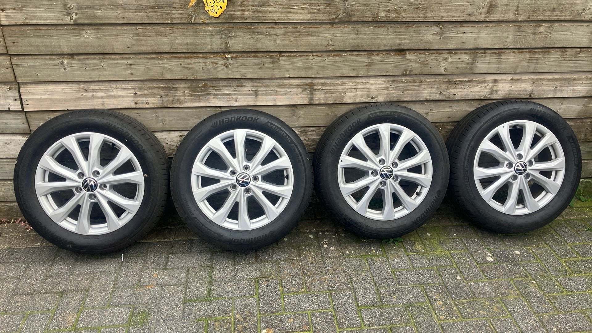 vw caddy nieuwe set, Auto-onderdelen, Bestelwagen, Nieuw, 17 inch, Ophalen of Verzenden