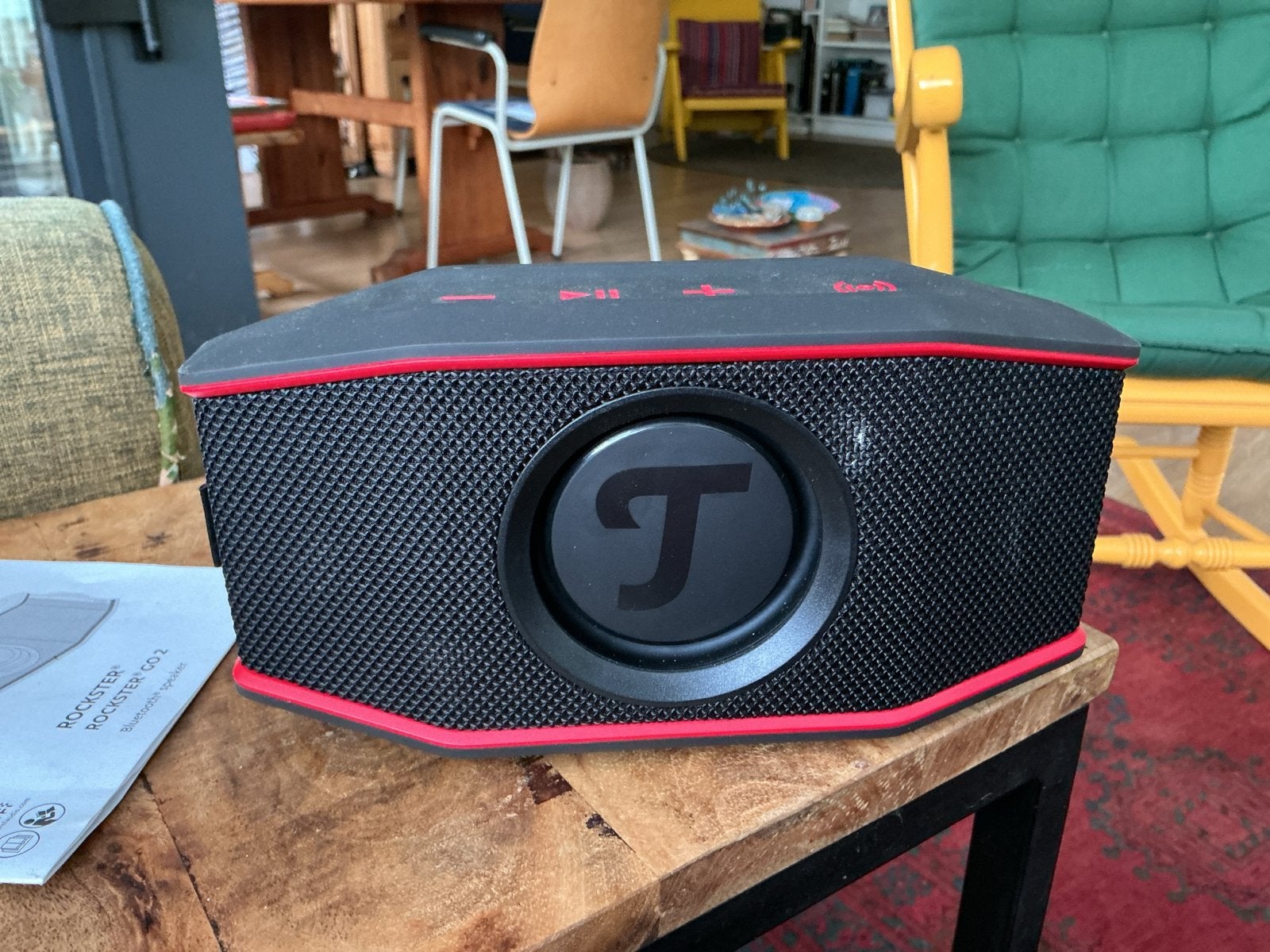 Teufel Rockster Go 2 Bluetooth Speaker -lithium batterij