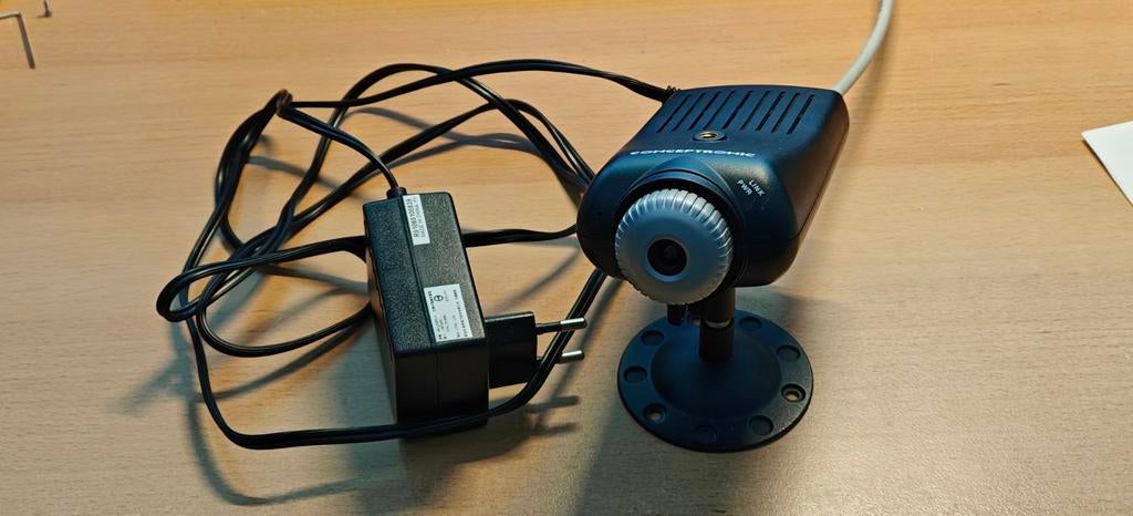 Conceptronic bedrade IP camera - Nieuw in doos, Ophalen of Verzenden, Nieuw, Binnencamera