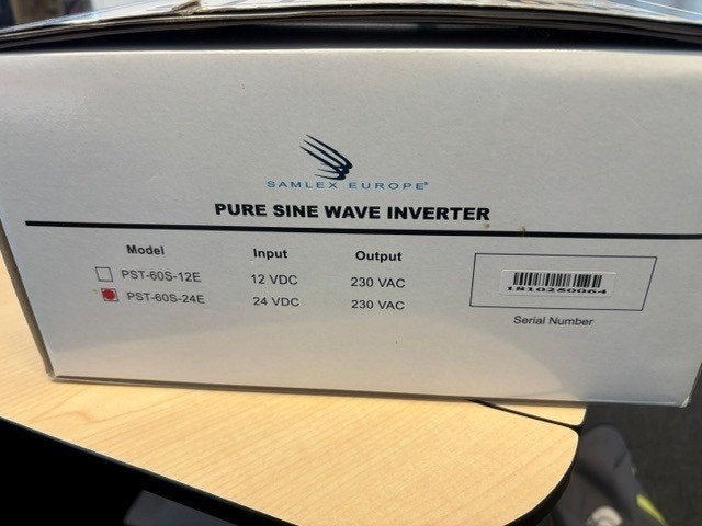 Samlex Pure Sinus omvormer 24Volt 600Watt, Samlex Europe, Onbekend, Nieuw, Ophalen of Verzenden