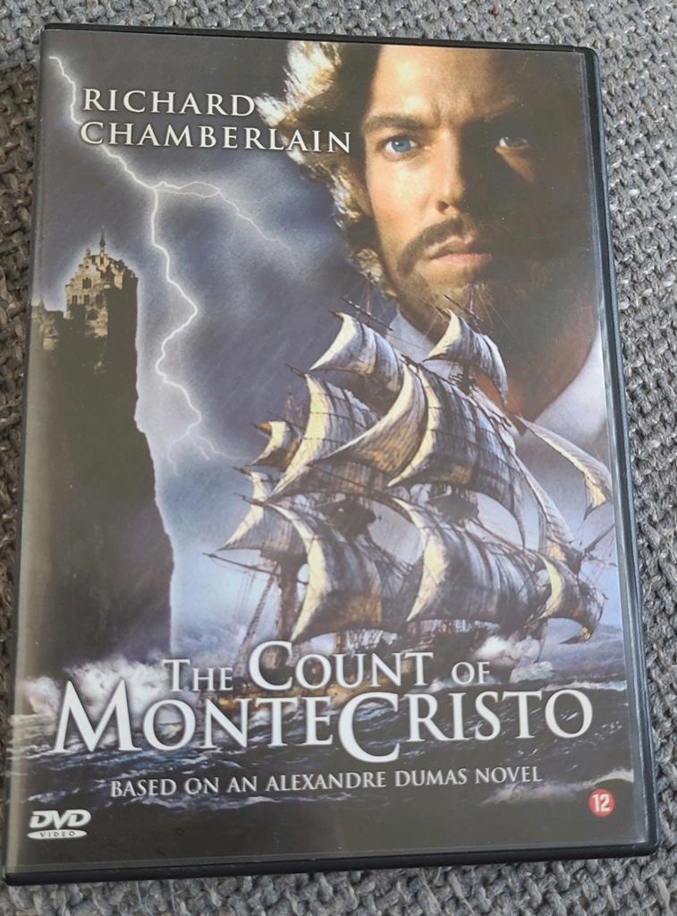 The count of monte cristo alexandre dumas richard chamberlai, Ophalen of Verzenden, Zo goed als nieuw