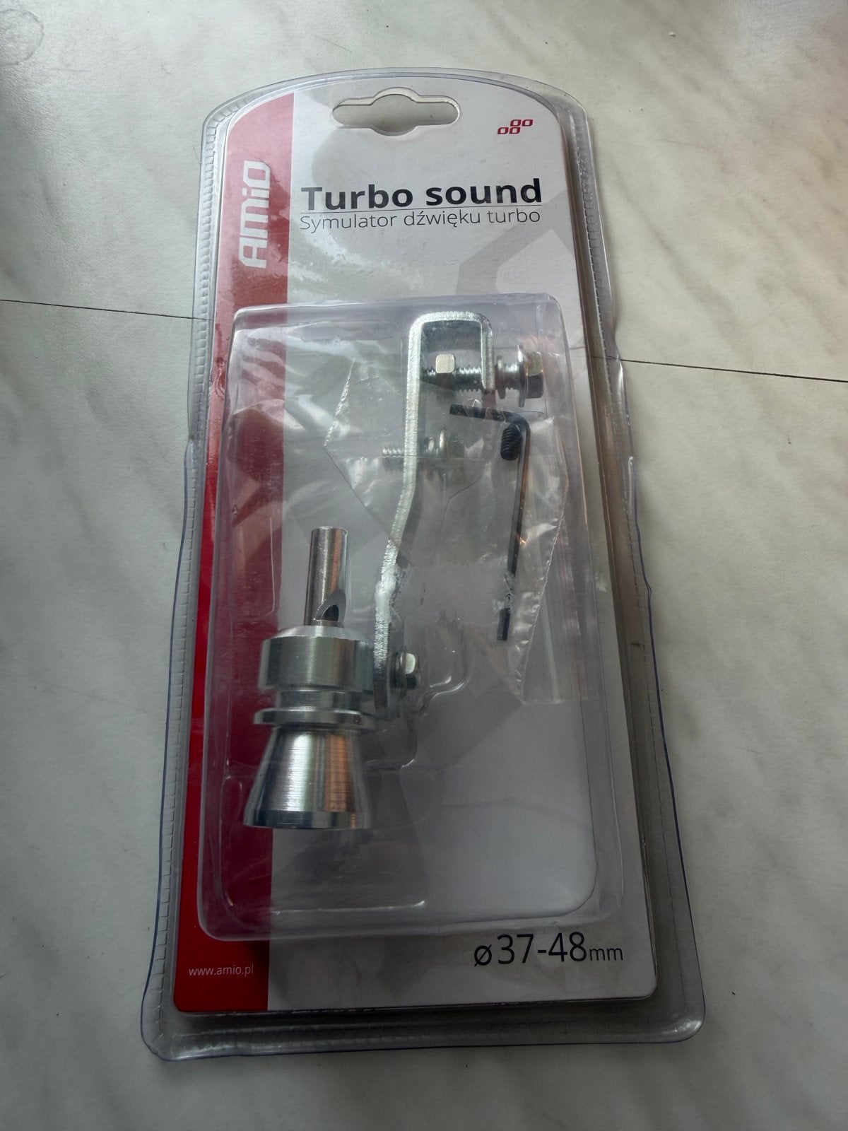 Turbo Sound Simulator Uitlaat Fluitje - 37-48mm, Ophalen of Verzenden, Nieuw, Universele onderdelen