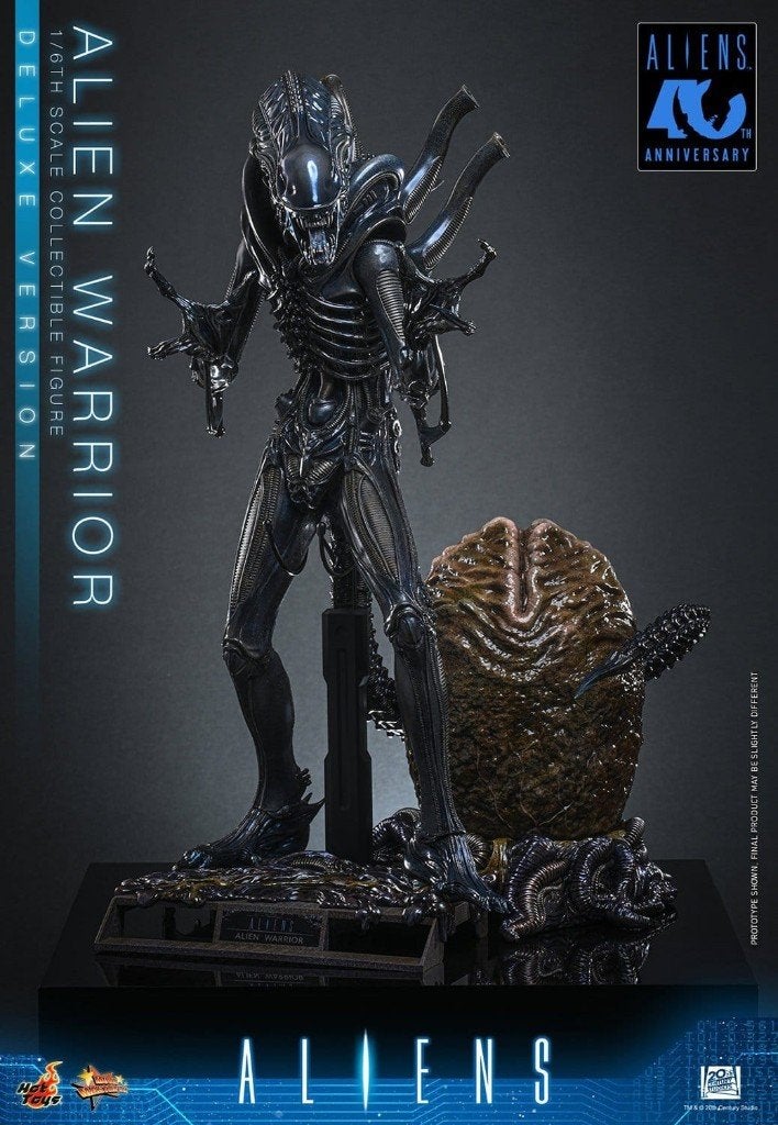 Hot Toys MMS899 Aliens Figure Alien Warrior Deluxe Version, West Campus 1 76863 Herxheim (DE), Actiefiguur of Pop, Heo GmbH, Nieuw