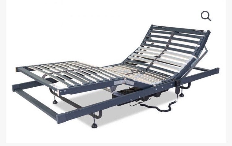 2x Elektrische bedbodem 80 x 210 verstelbaar, Ophalen, Eenpersoons, 210 cm, 80 cm