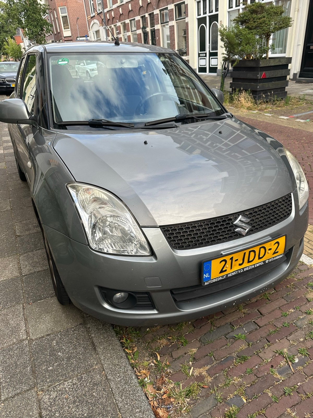 Suzuki Swift 1.3 5D 2009 Grijs, Auto's, Voorwielaandrijving, Stof, 40 €/maand, 400 kg