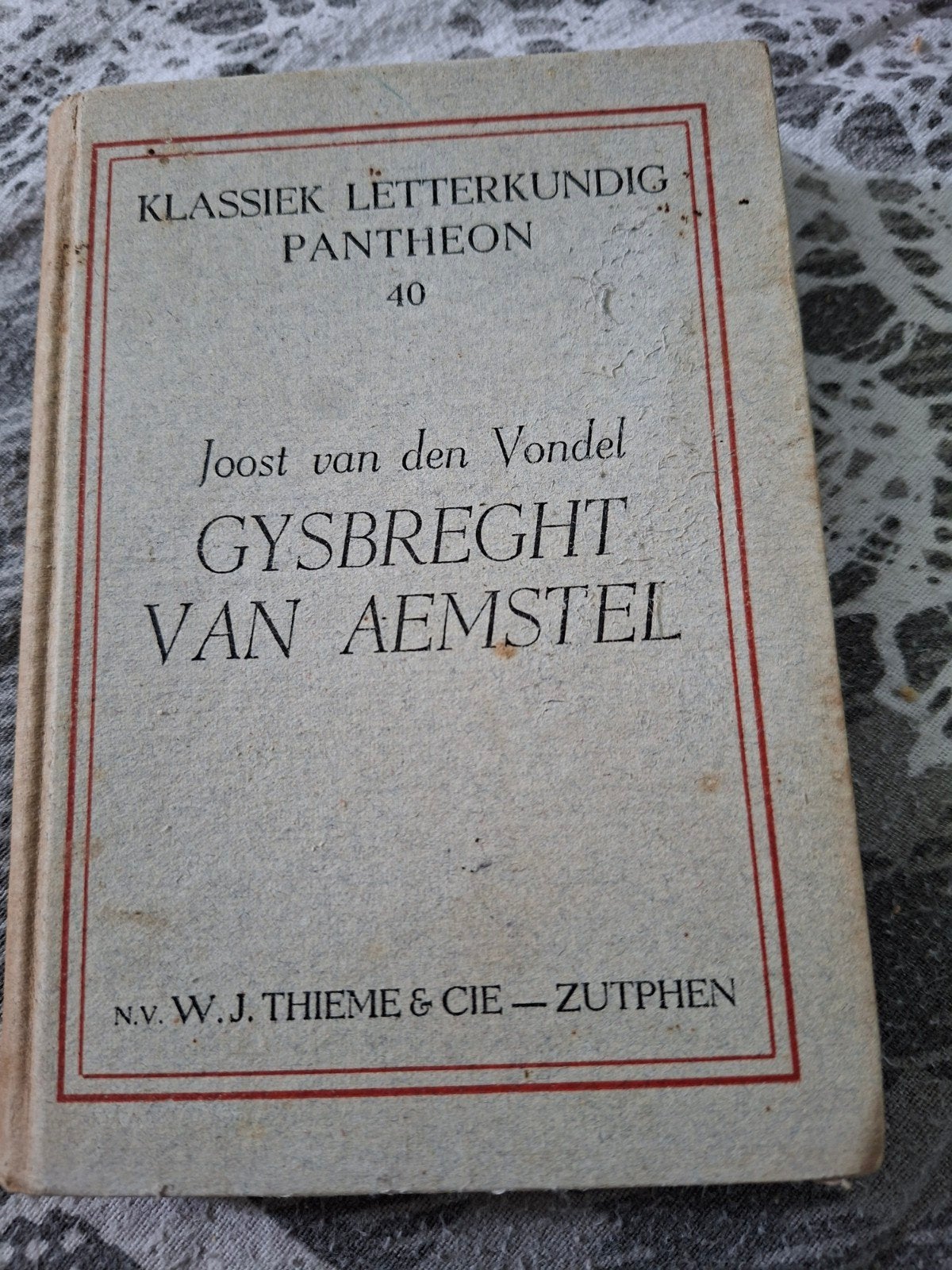 Gysbreght van Aemstel - Joost van den Vondel (14e druk), Ophalen of Verzenden, Gelezen, Joost van den Vondel, Nederland