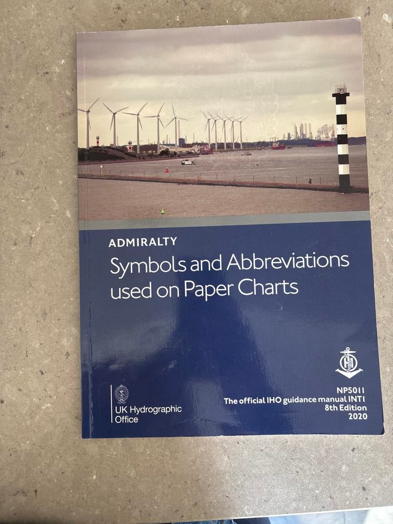 Admiralty Symbols and Abbreviations used on Paper Charts, Ophalen of Verzenden, Beta, Nieuw, HBO