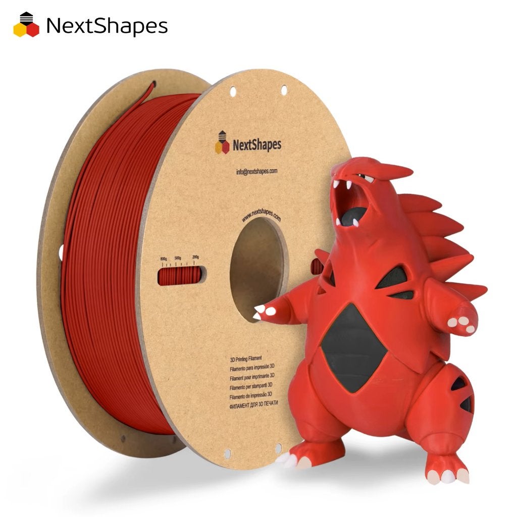 NextShapes Bright Red PLA Filament 1.75mm, Computers en Software, 3D-printerbenodigheden, Nieuw, Filamentrollen, Ophalen
