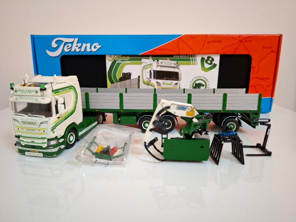 Scania R520, Patrick v/d Hoeven, Tekno, Ophalen of Verzenden, Nieuw, Bus of Vrachtwagen, Tekno