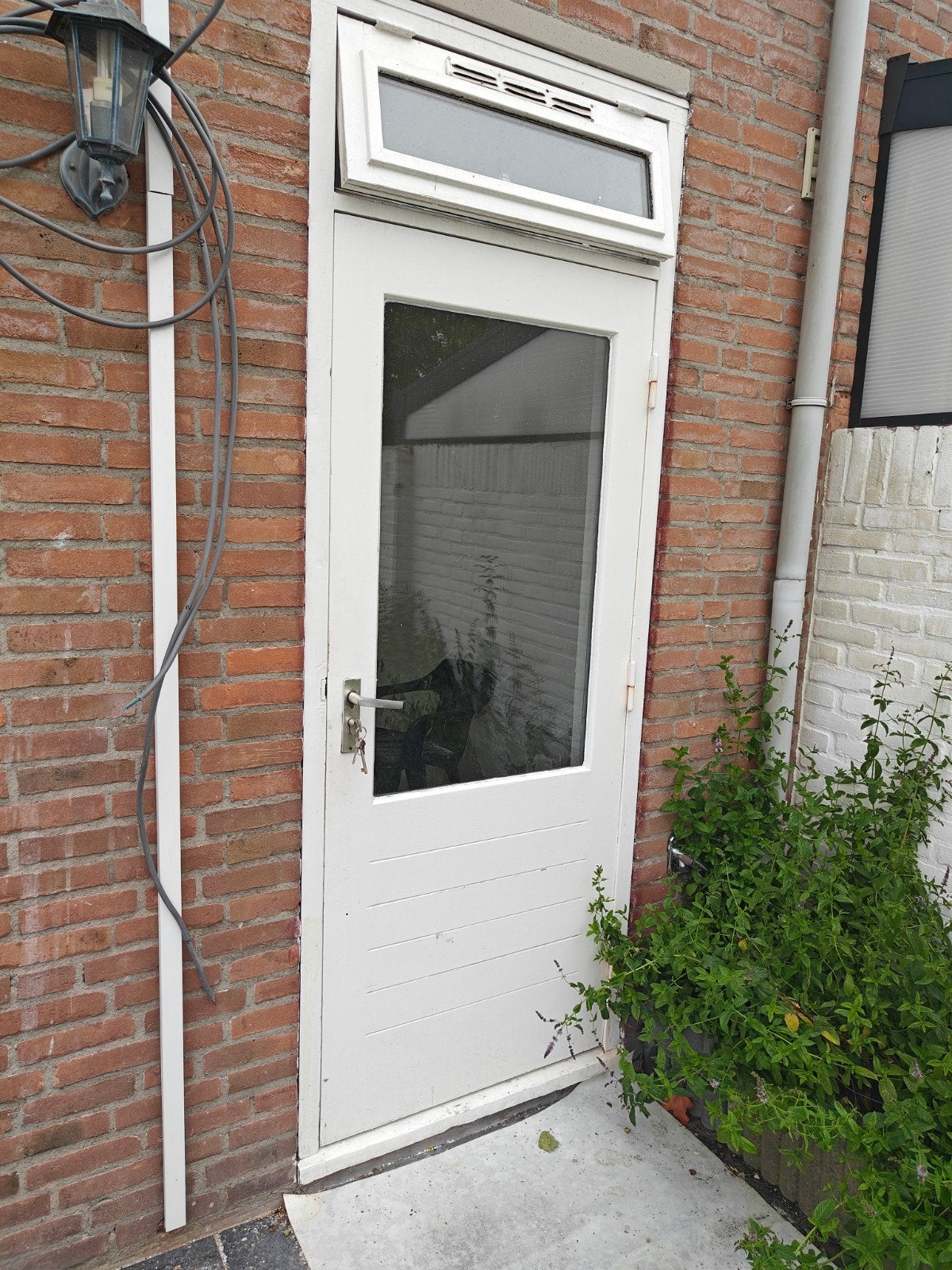 Achterdeur en voordeur van hout, Ophalen, Gebruikt