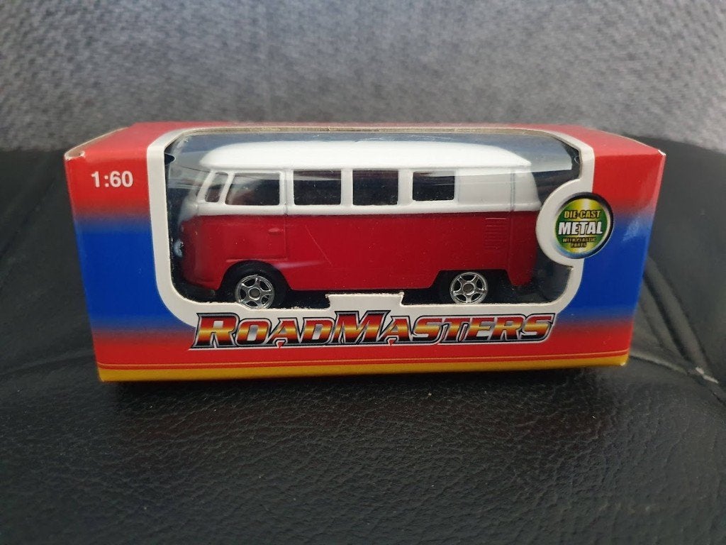 Welly VW Volkswagen T1 rood/wit 1/60, Ophalen of Verzenden, Nieuw, Auto, Overige merken