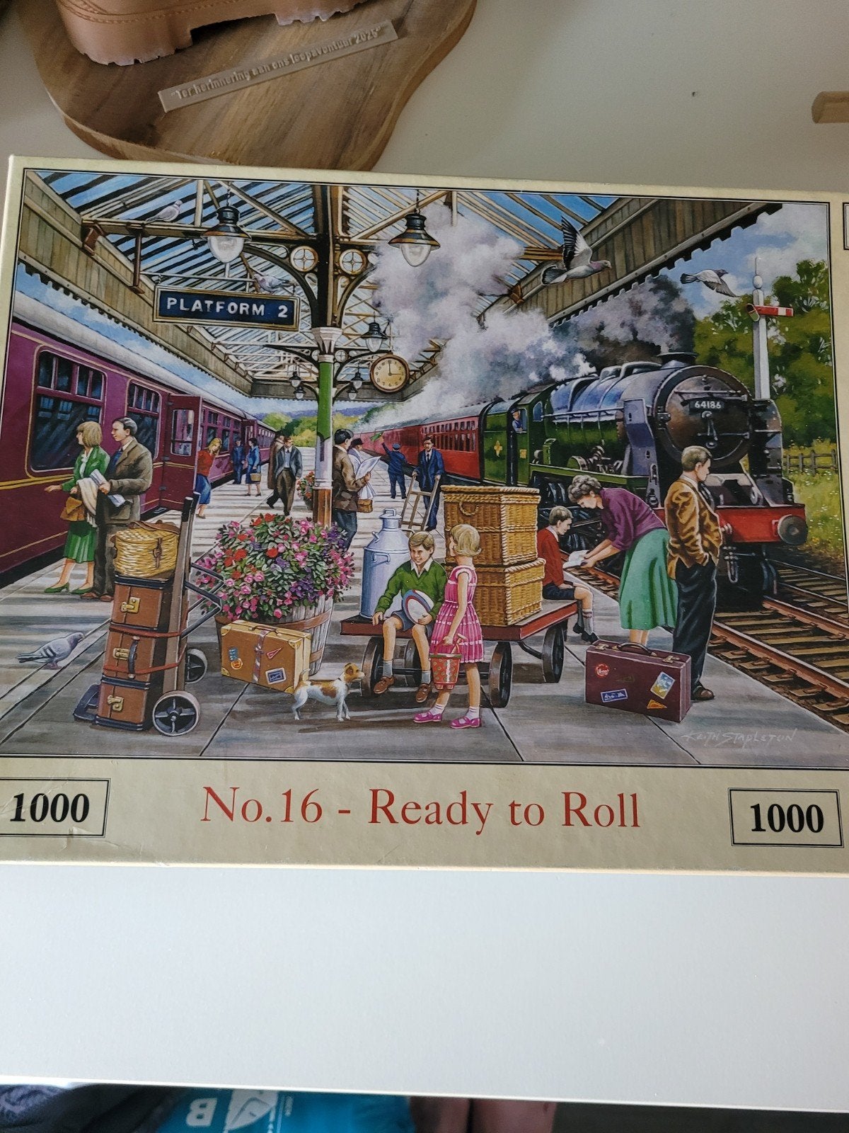 Hop puzzel, klaar voor vertrek, Hobby en Vrije tijd, Ophalen, 500 t/m 1500 stukjes