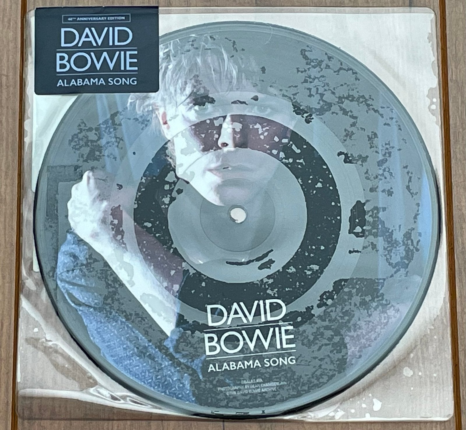 David Bowie - Alabama Song picture disc / Ltd, NEW, Cd's en Dvd's, Vinyl | Rock, Picture disc, Ophalen of Verzenden, EP, 12 inch