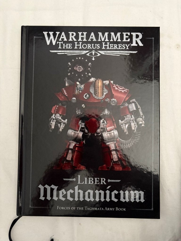 Liber Mechanicum | Warhammer Horus Heresy, Nieuw, Ophalen of Verzenden, Warhammer 40000, Geverfd