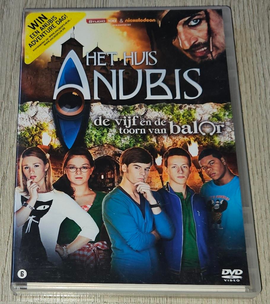 Het Huis Anubis: De Vijf en de Toorn van Balor DVD, Vanaf 6 jaar, Ophalen of Verzenden, Gebruikt, Actie en Avontuur