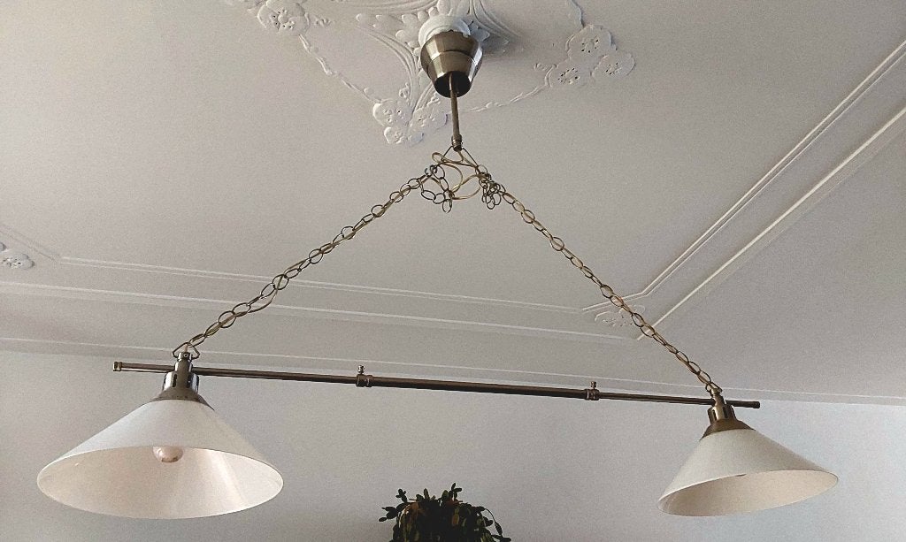 hanglamp van Ikea, Ophalen, Zo goed als nieuw, Glas, Modern