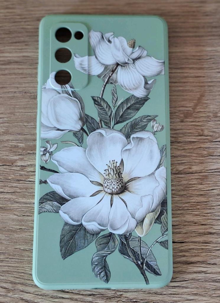 Hoesje voor Samsung S20FE met bloemenprint, Ophalen of Verzenden, Zo goed als nieuw, Overige modellen, Hoesje of Tasje