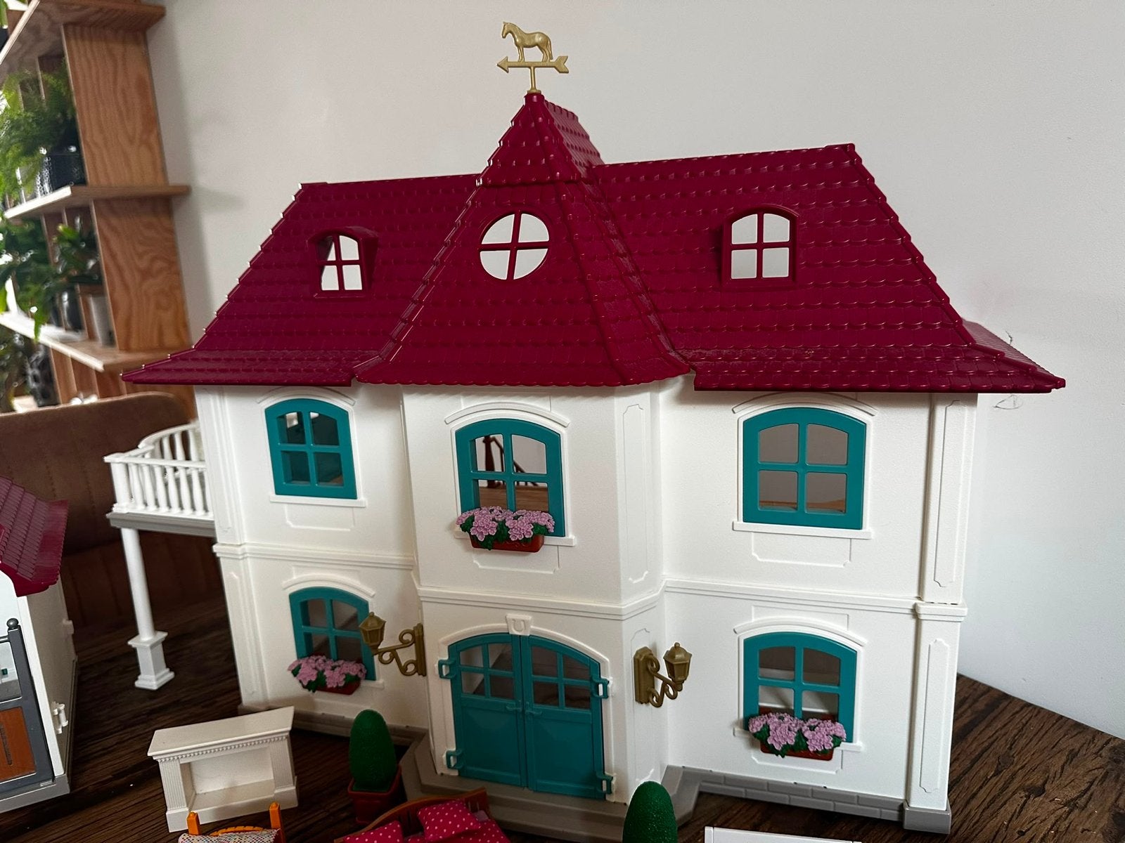 Schleich Horse Club Lakeside Landhuis en Stal 42416, Ophalen, Zo goed als nieuw, Meisje