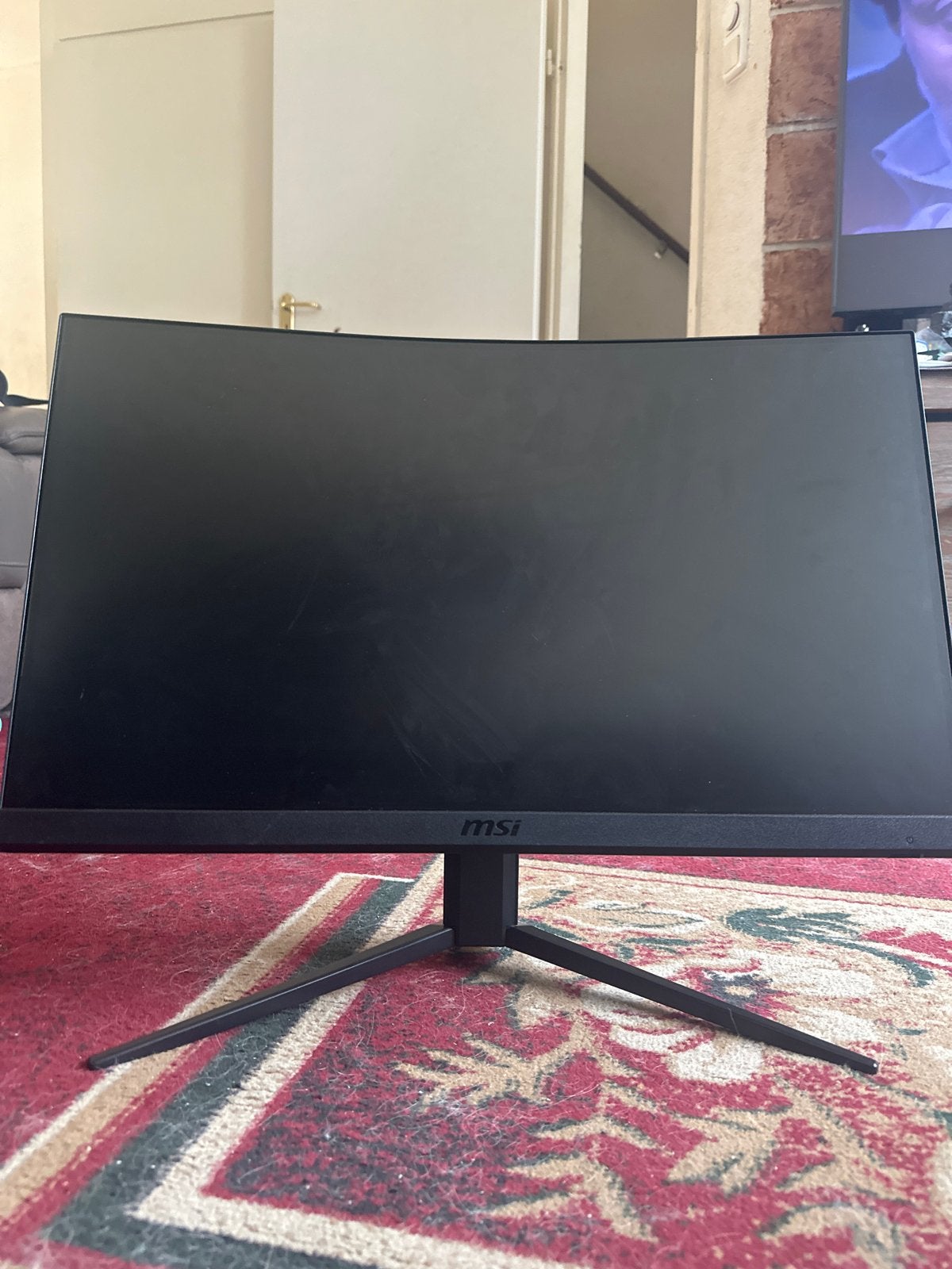 MSI Optix G24C4 Curved Gaming Monitor - Zo goed als nieuw, Computers en Software, Monitoren, Gaming, HDMI, Curved, VA