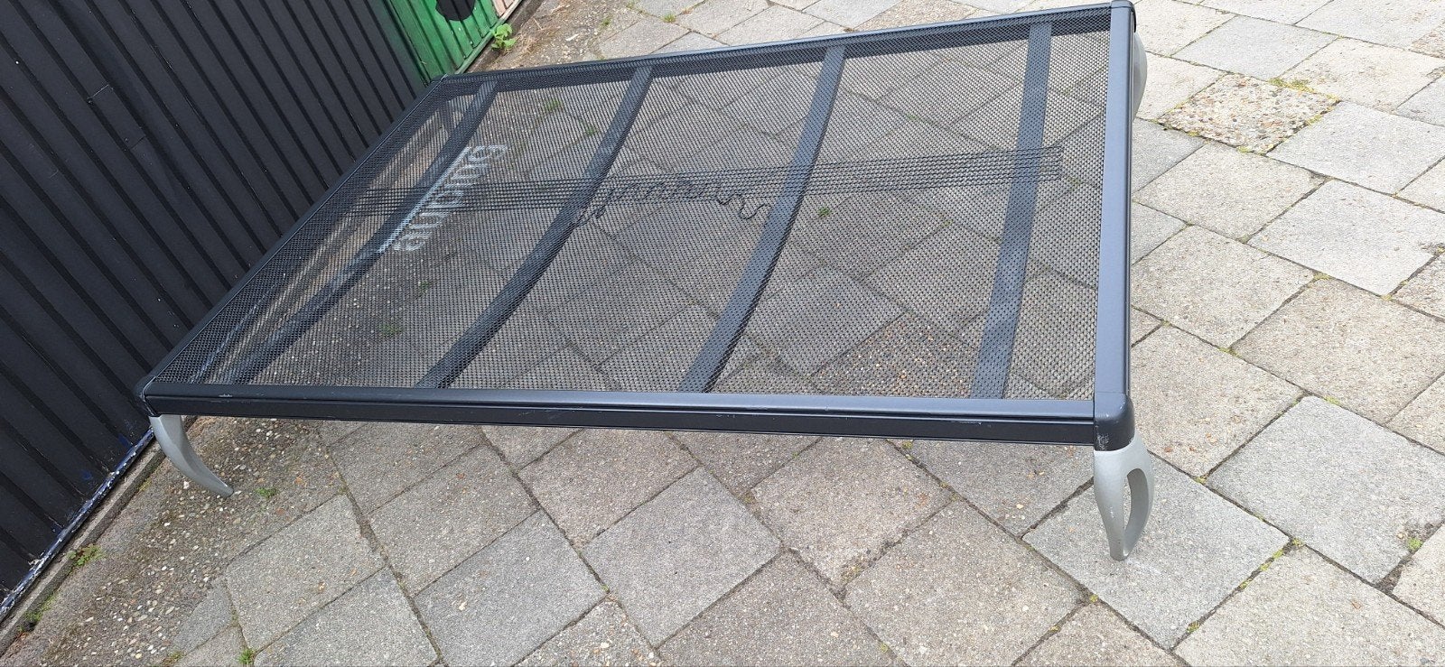 Auping Gamba 140*200*34, Ophalen, Gebruikt, Zwart, Tweepersoons