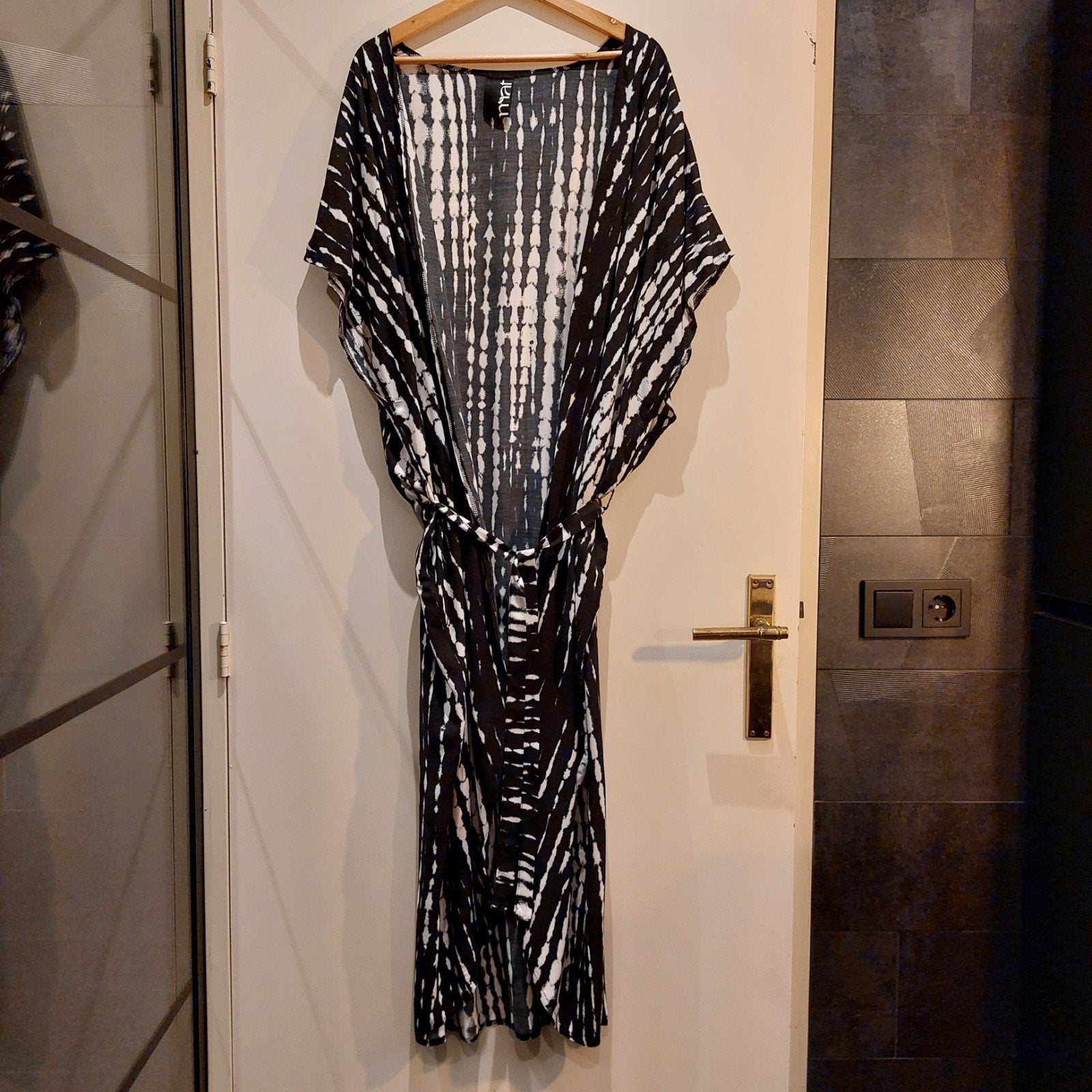 Kimono van het merk Mat Fashion.  One Size., Overige typen, Verzenden, Zwart, Zo goed als nieuw
