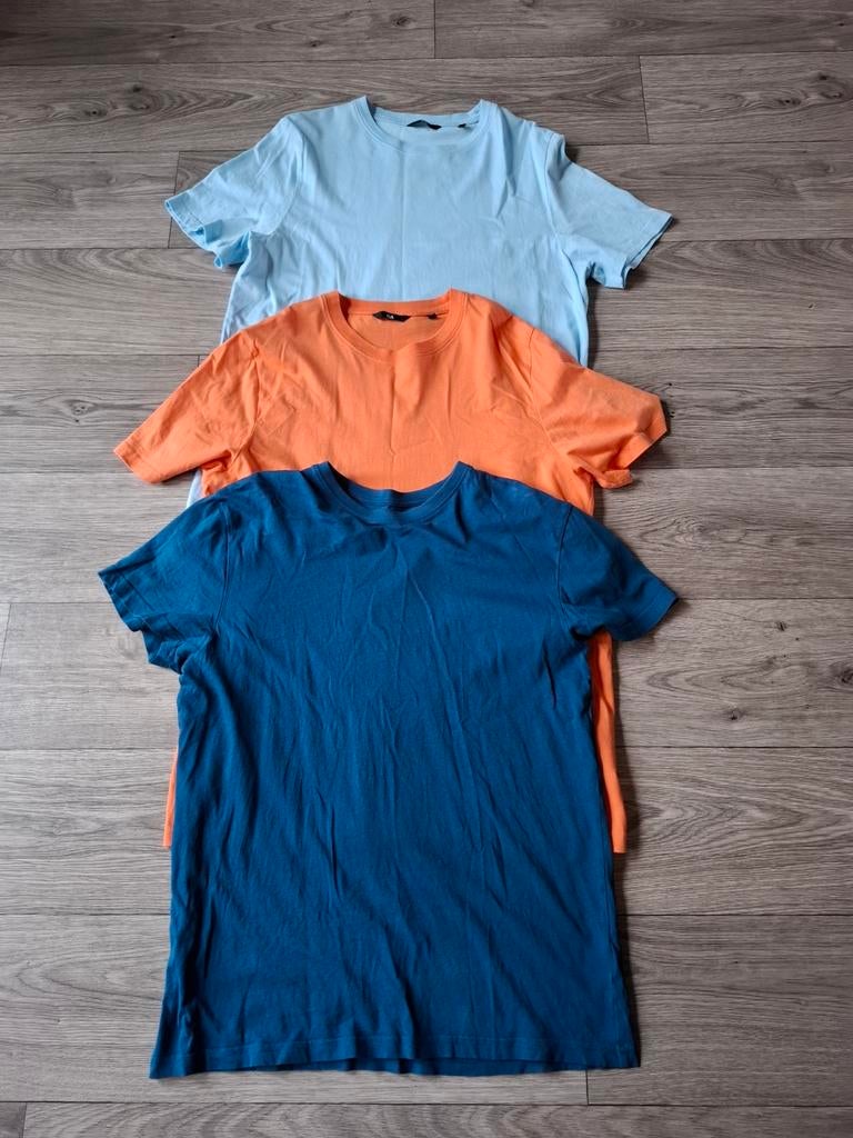 3 shirts maat M, Kleding | Heren, T-shirts, Overige kleuren, Maat 48/50 (M), Zo goed als nieuw, C&A