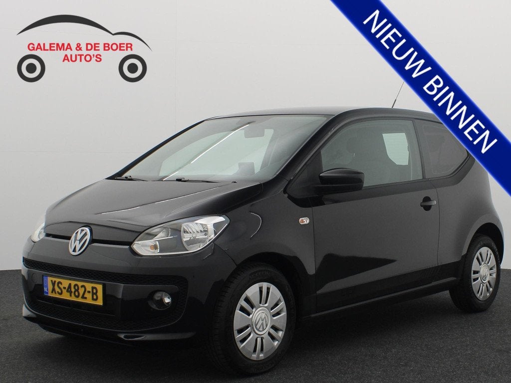 Volkswagen Up! 1.0 high up! AIRCO / STOELVERWARMING / NAVI /, Euro 5, Stof, Gebruikt, Up!