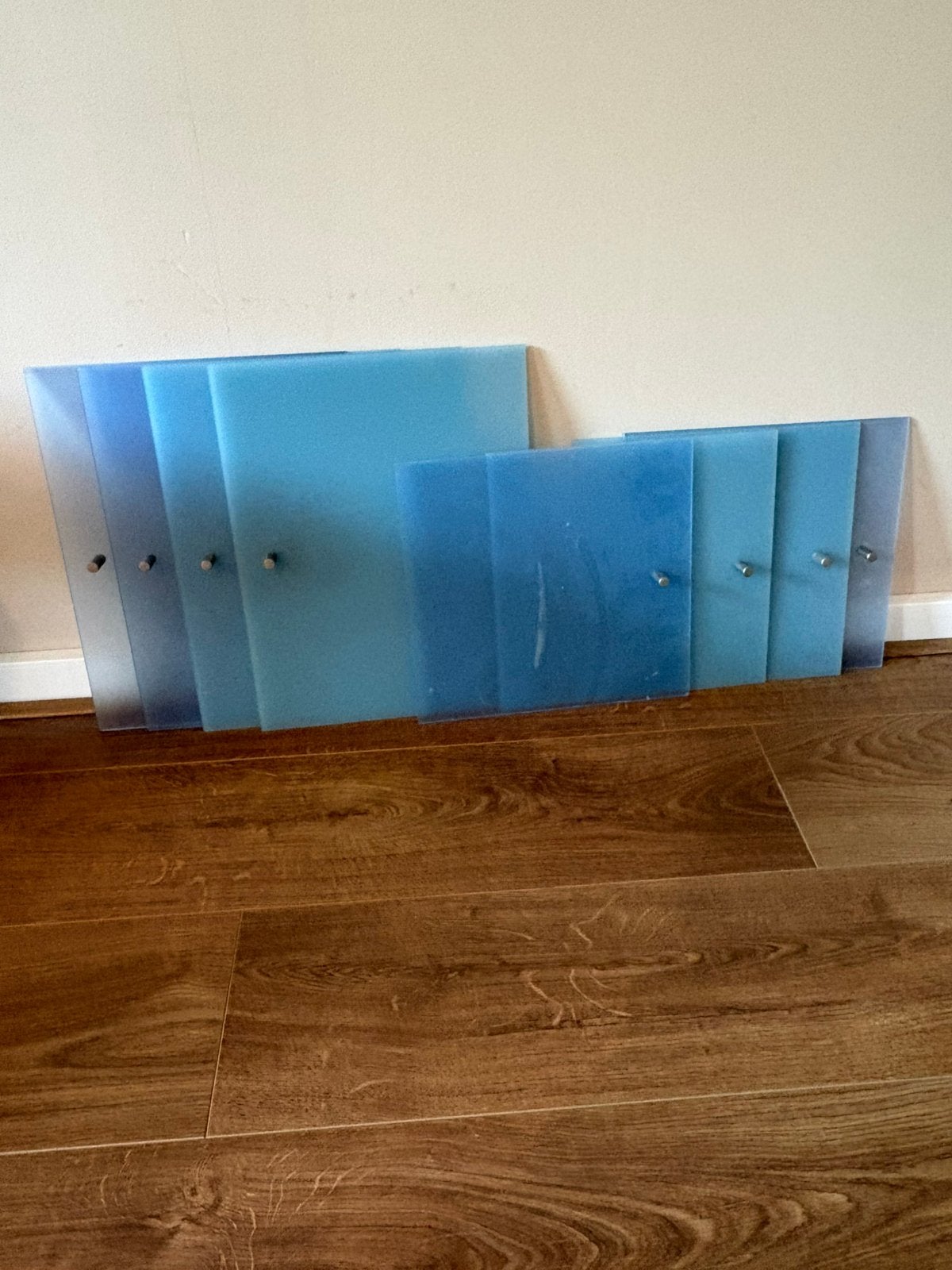 Kewlox kastdeurtjes blauw, Ophalen of Verzenden, Zo goed als nieuw
