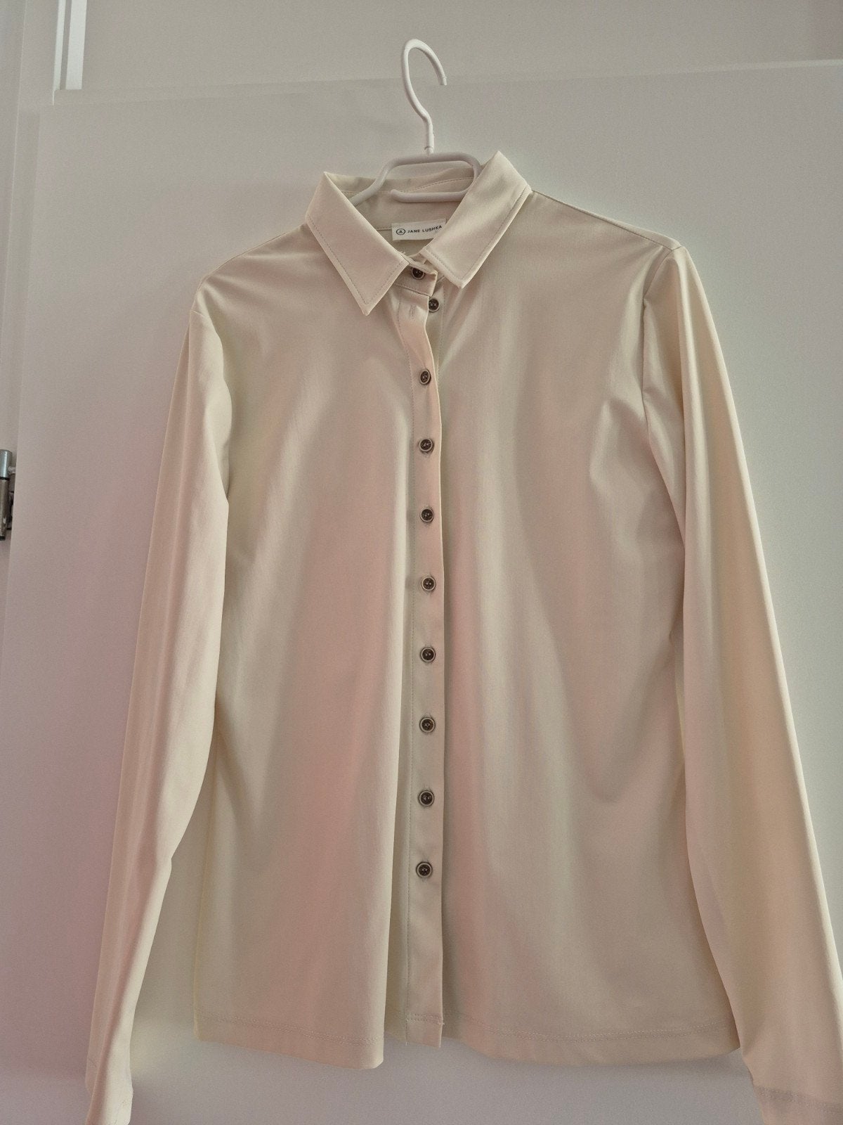 Nieuw: Jane Lushka creme blouse L, Ophalen of Verzenden, Nieuw, Maat 38/40 (M), Beige