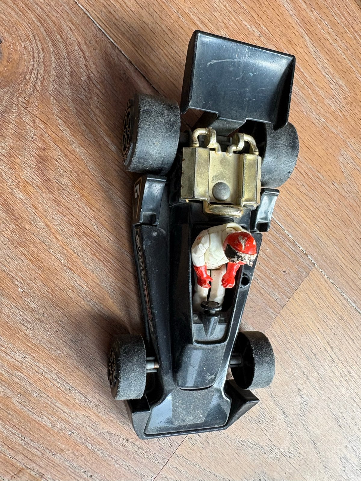 Vintage Tonka Formule 1-racewagen met coureur, Ophalen of Verzenden, Gebruikt