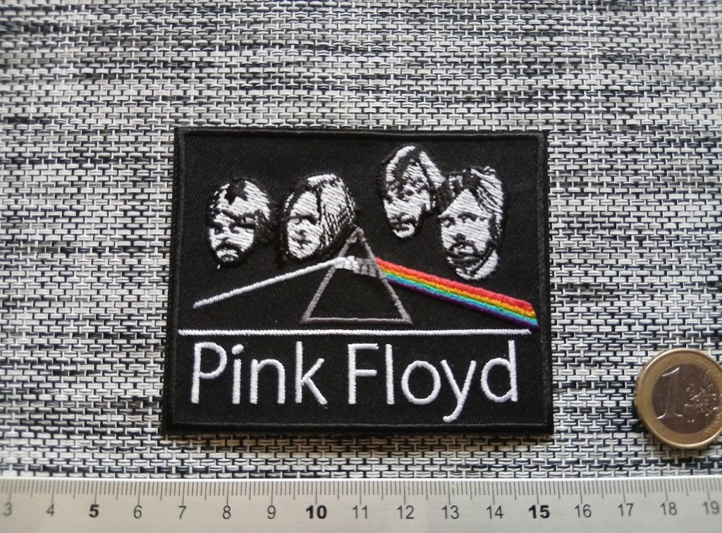 Pink Floyd  mooie faces dark side of the moon patch, Ophalen of Verzenden, Nieuw, Kleding