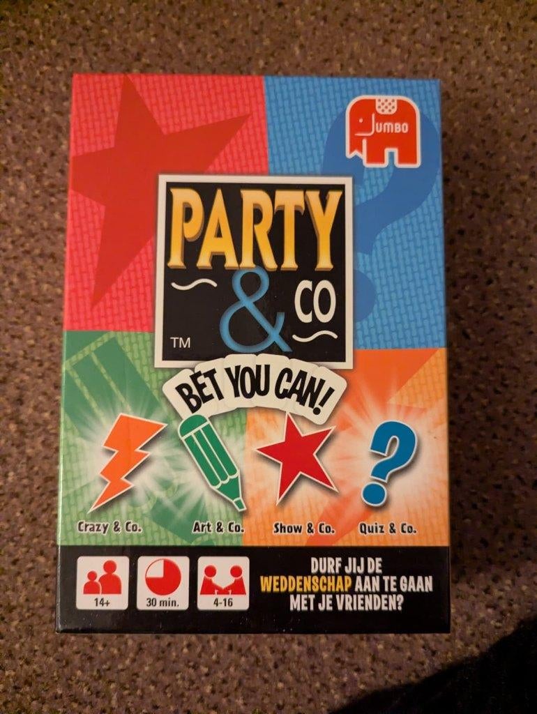 Jumbo - Party & Co Bet You Can!, Ophalen of Verzenden, Zo goed als nieuw, Jumbo