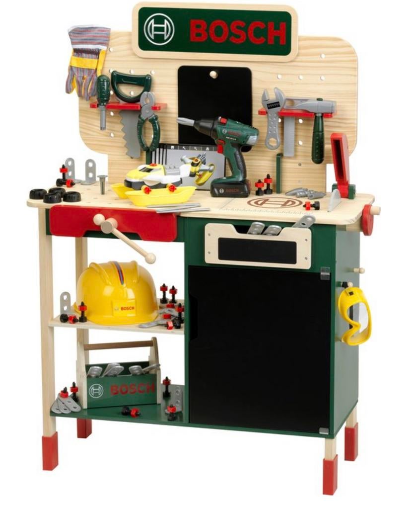 Bosch Werkbank voor Kinderen - Speelgoed Werkbank, Klantenservice@roebke.nl, Knutselen, Nieuw, Ophalen of Verzenden