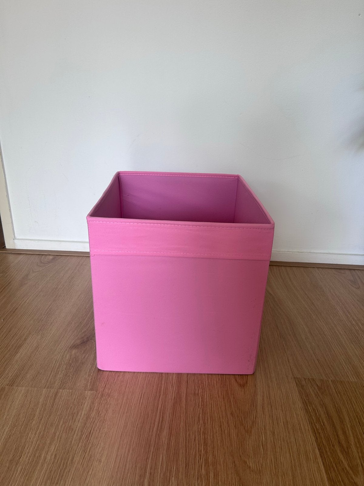 DRÖNA Kallax bak inzet roze, Ophalen, Gebruikt, Roze, Textiel