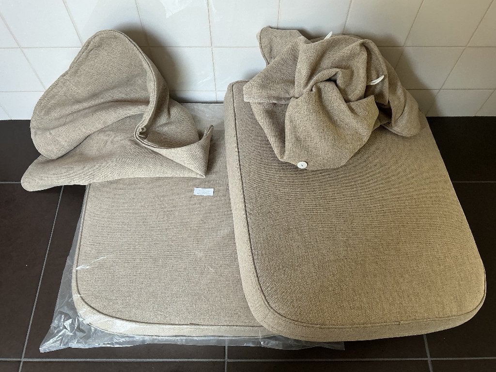 2 tuinstoelkussens Milano loungstoel Kees Smit, Ophalen, Nieuw