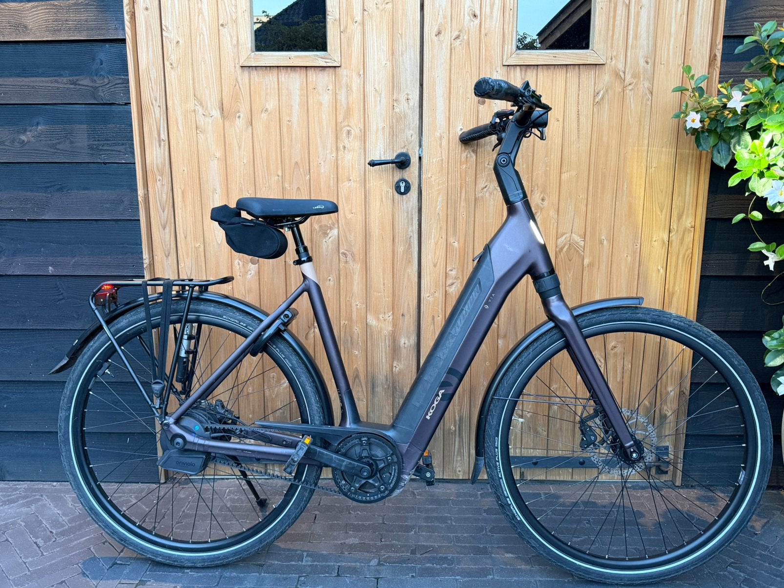 Koga Evia Automatic smartsysteem 2024, Fietsen en Brommers, 56 cm of meer, Zo goed als nieuw, Schijfrem, Ophalen