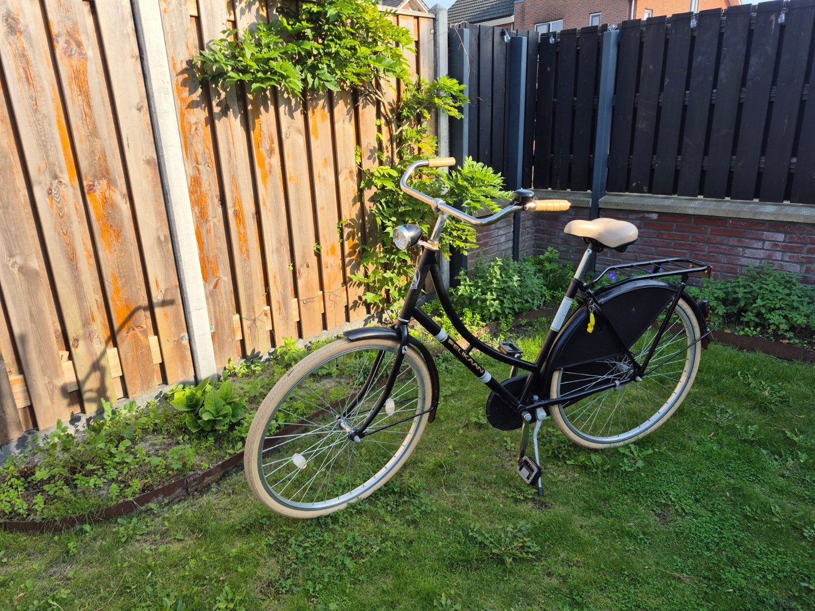 Pelikaan omafiets, Ophalen, Gebruikt, Terugtraprem, Pelikaan