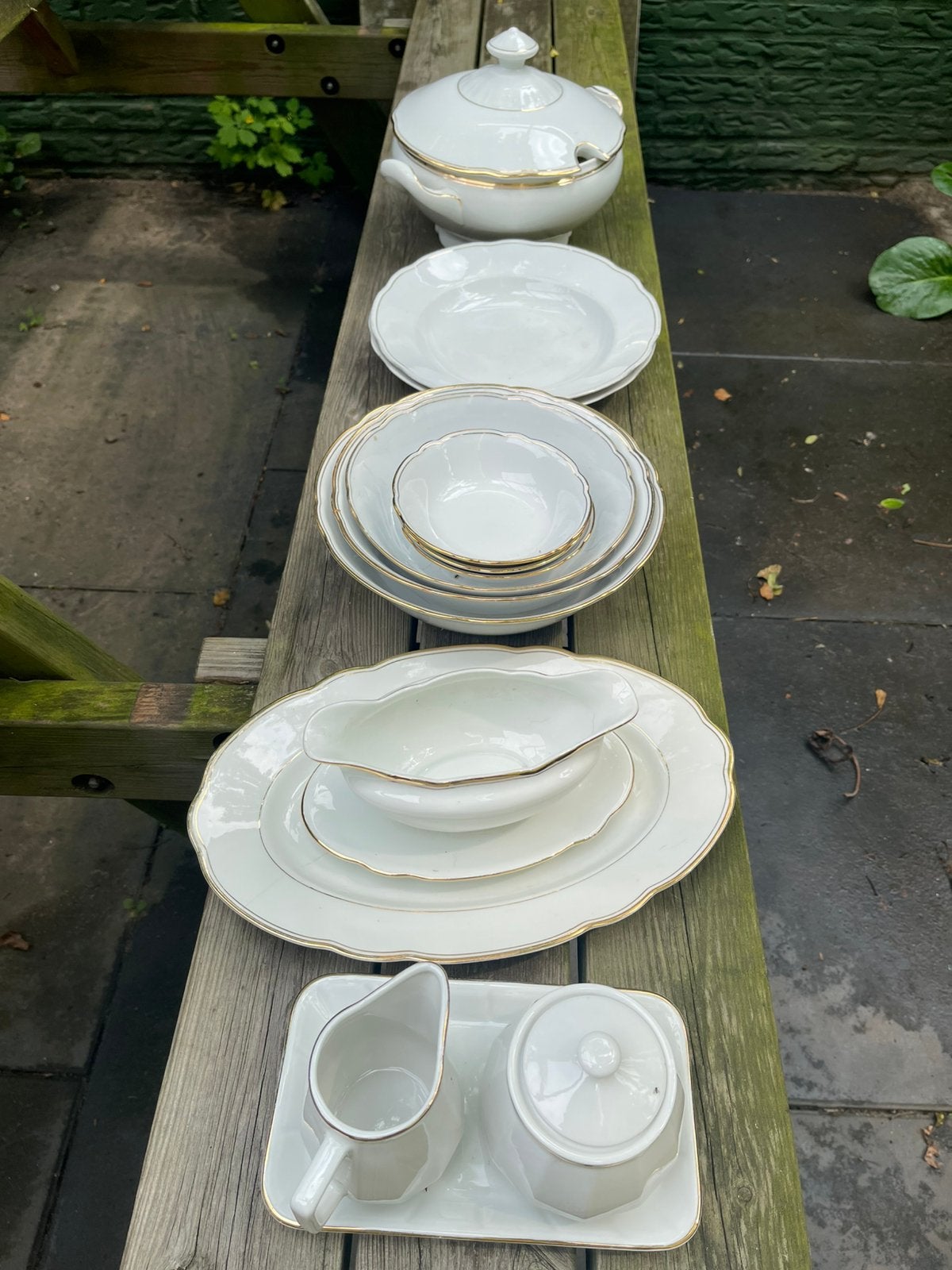 Bistro servies, Ophalen of Verzenden