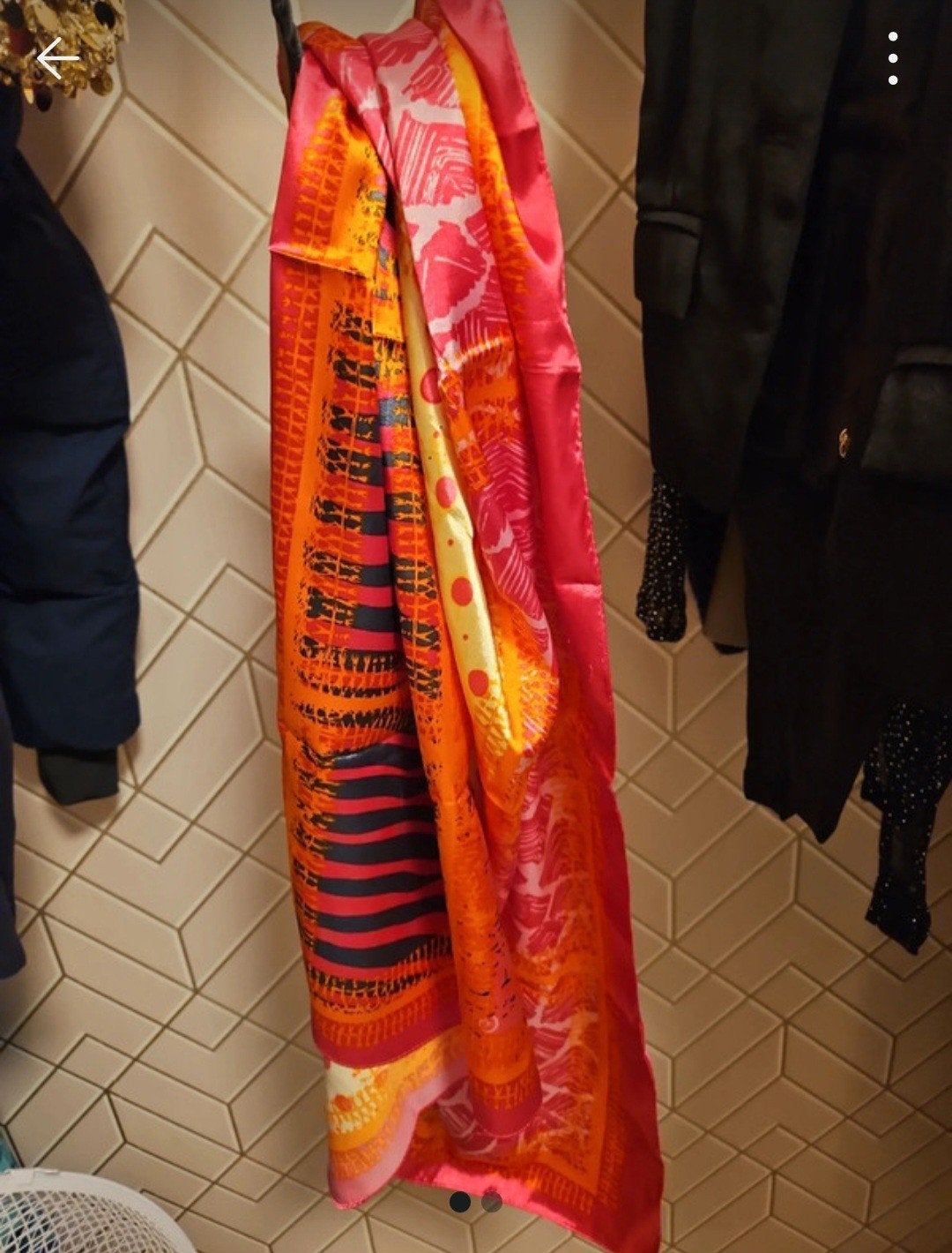 Sjaaltje voor om je hals of handtas, Kleding | Dames, Mutsen, Sjaals en Handschoenen, Maat 38/40 (M), Zo goed als nieuw, Sjaal
