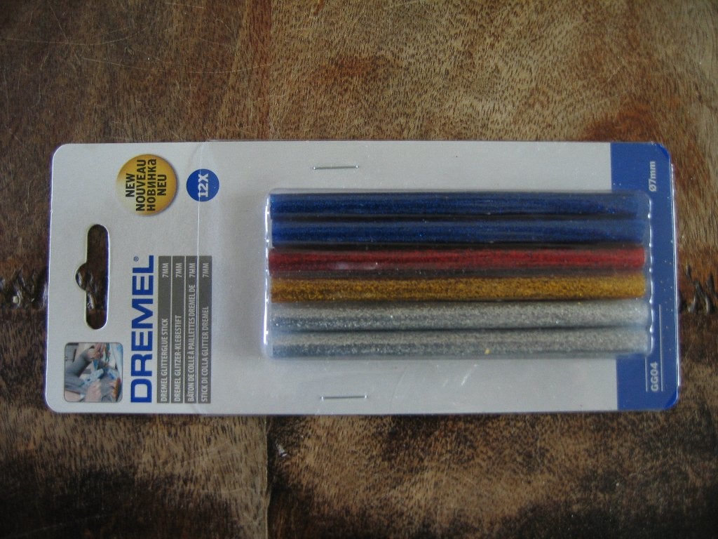 Dremel GG04 glitterlijm stick (12 st Ø 7mm) 105 C., Gereedschap of Toebehoren, Nieuw, Ophalen of Verzenden, Overige materialen