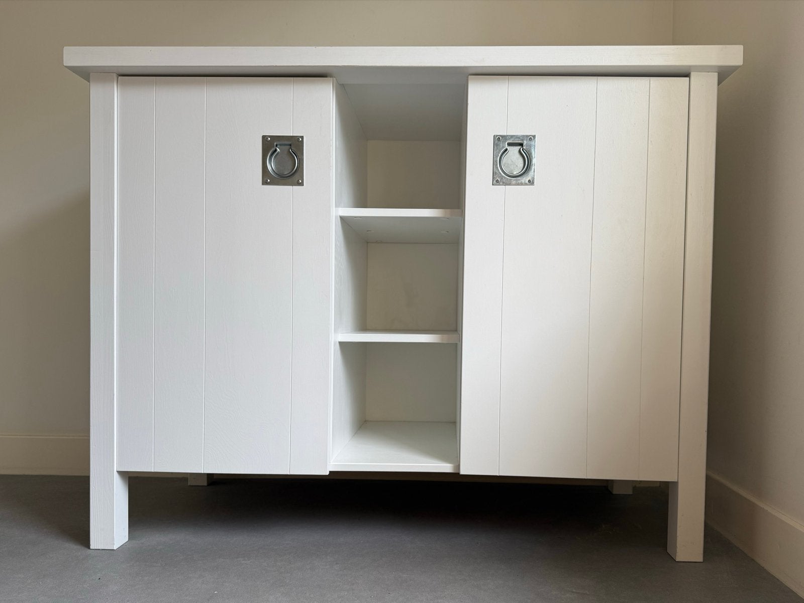 Witte commode/kast met veel opbergruimte, Ophalen, Gebruikt