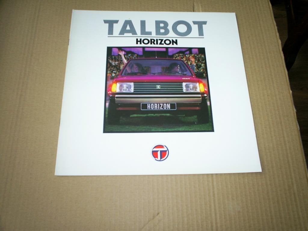 Talbot Horizon 9 / 1979 16 pag., Verzenden, Zo goed als nieuw, Overige merken