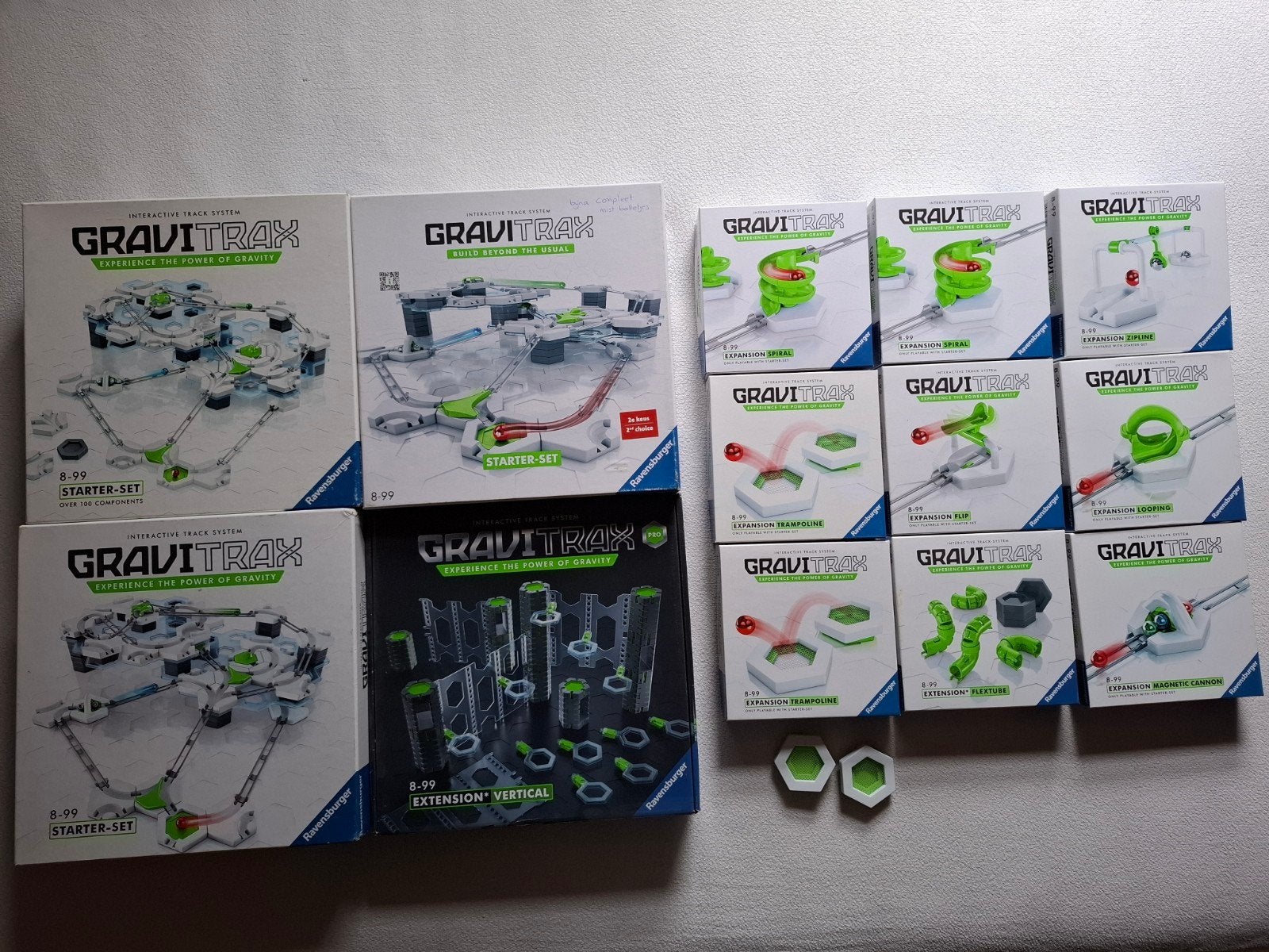 Gravitrax Mega Set: 3 startersets + veel uitbreidingen, Kinderen en Baby's, Ophalen, Gebruikt, Bouwen