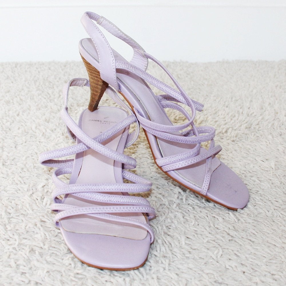 Prachtige Leren Daniël Hechter Sandalen (Maat 39)-s8 € 30,-