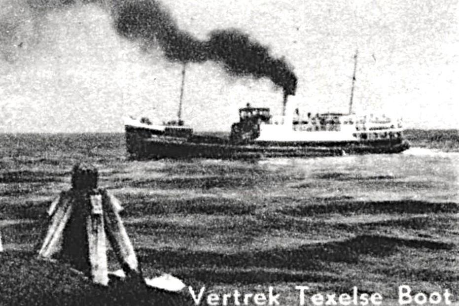 700033 Den Helder NH 1960 Gelopen met postzegel, Ophalen of Verzenden, 1960 tot 1980, Gelopen, Noord-Holland