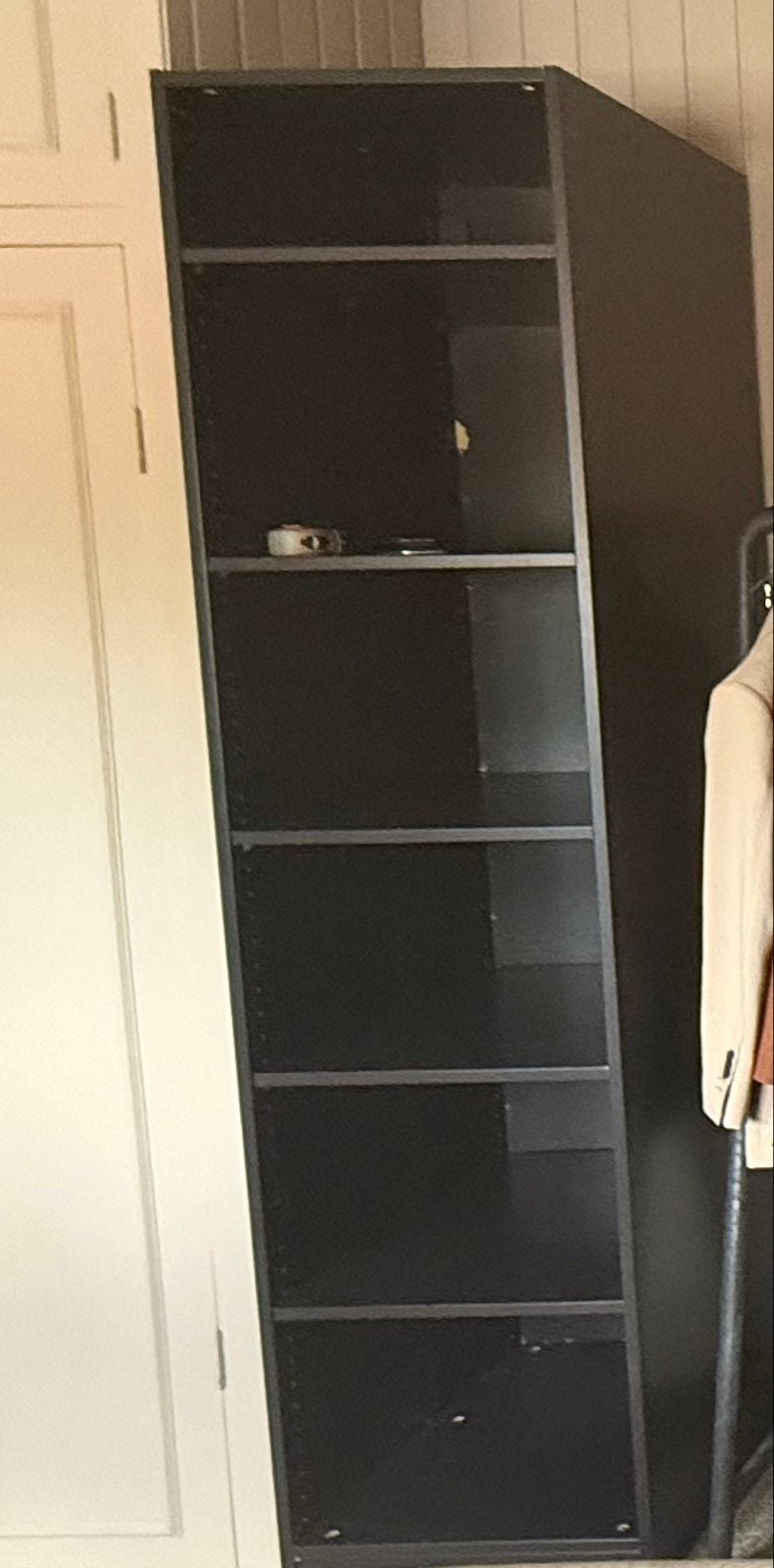 IKEA Pax Kast Zwart/Bruin - 150cm breed, Ophalen, Gebruikt, 200 cm of meer, 150 tot 200 cm