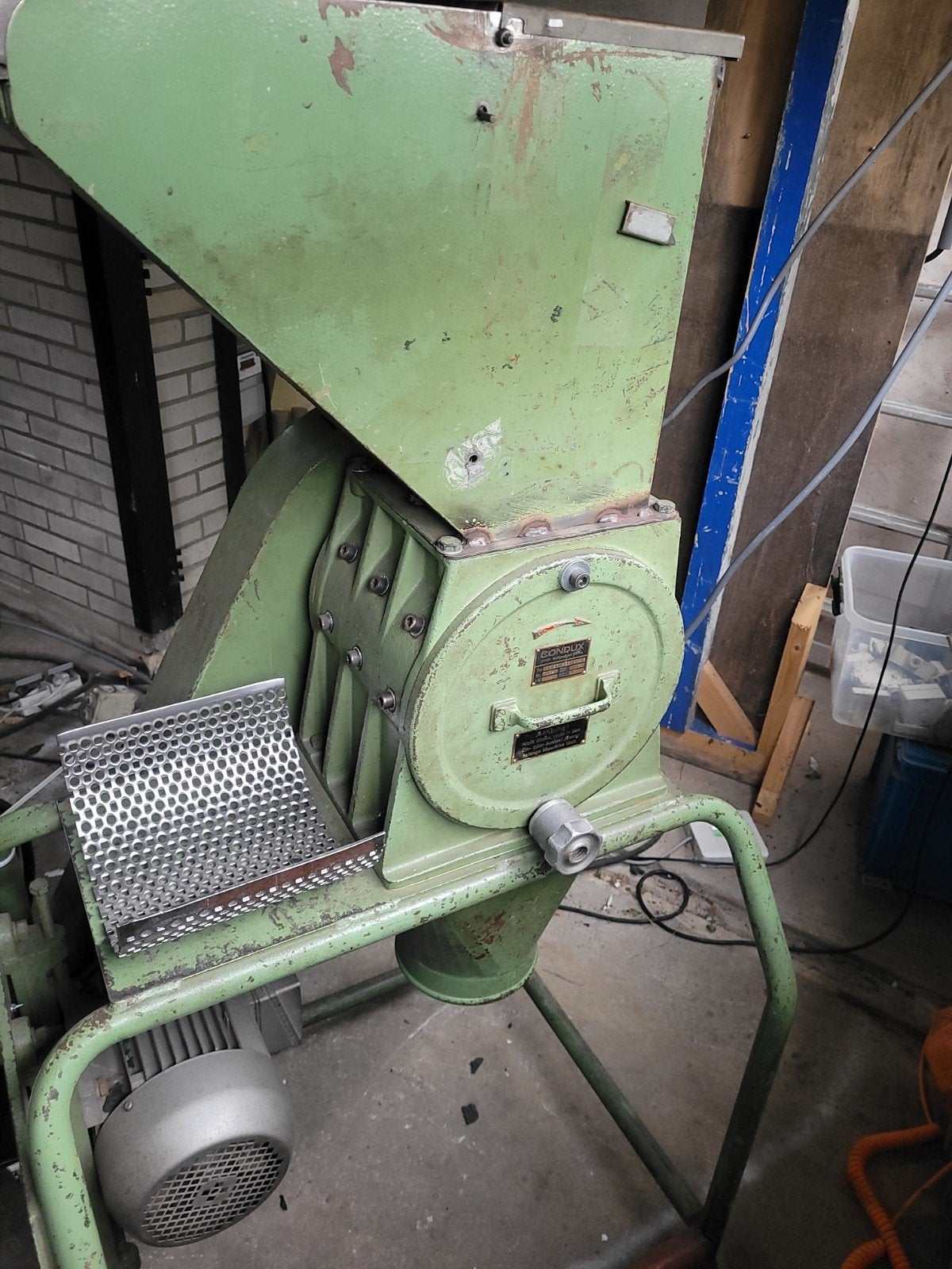 granulator schredder, Ophalen of Verzenden, Gebruikt