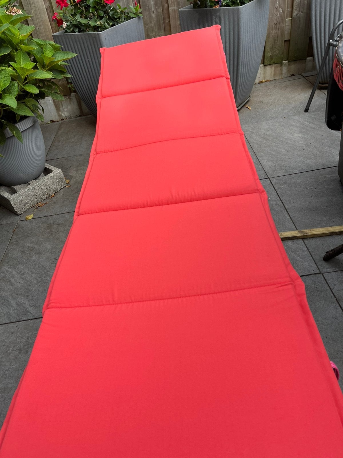 Strets bed, Tuin en Terras, Ophalen, Nieuw, Aluminium, Inklapbaar